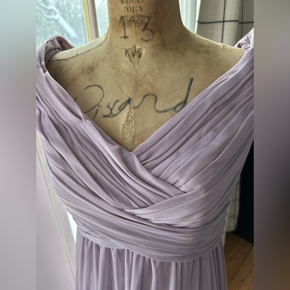David’s Bridal Lilac Ladies Dress